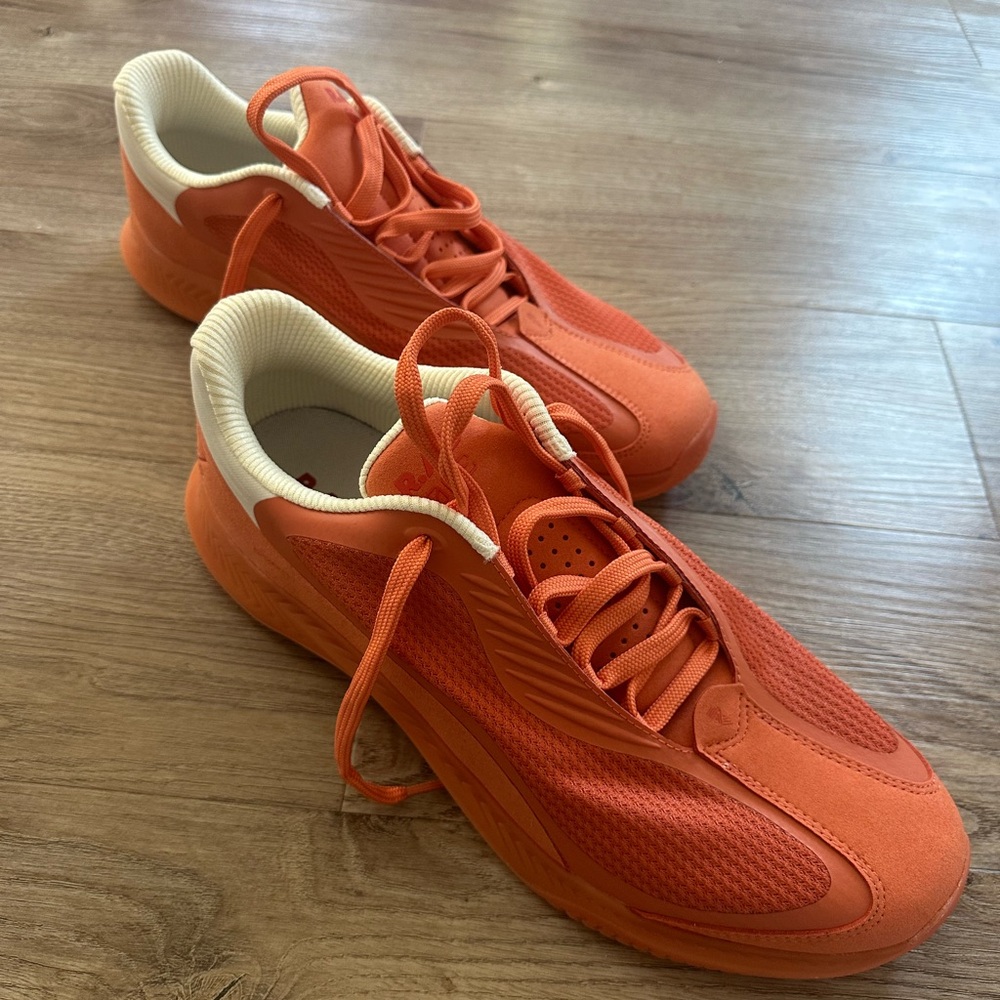 Men’s Rad Global Orange Trainers, Size 13